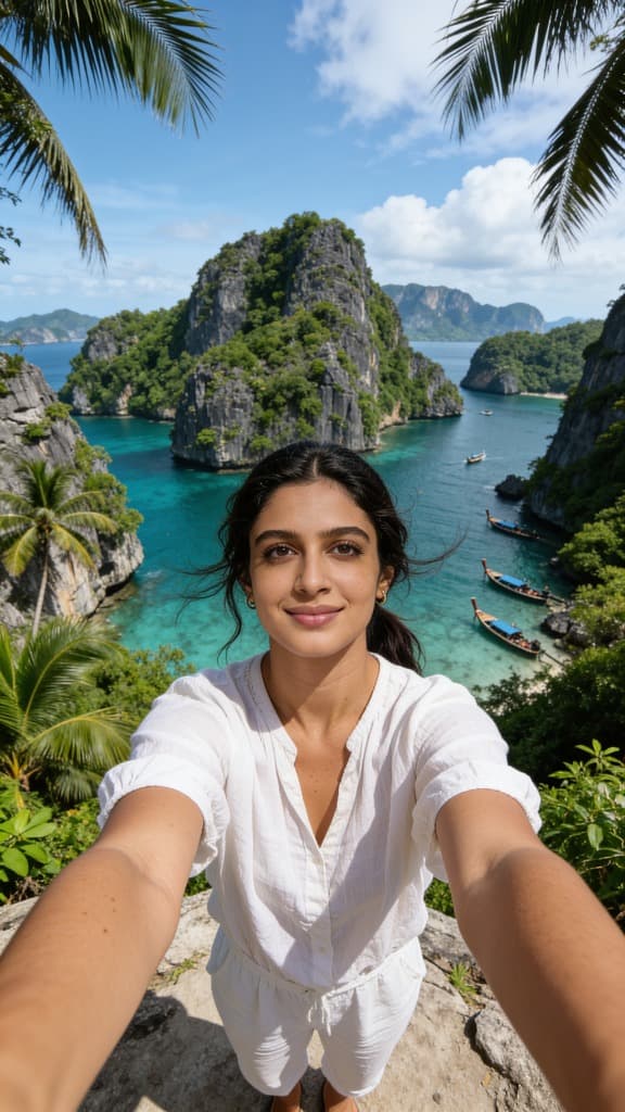 Maya in tropical lagoon